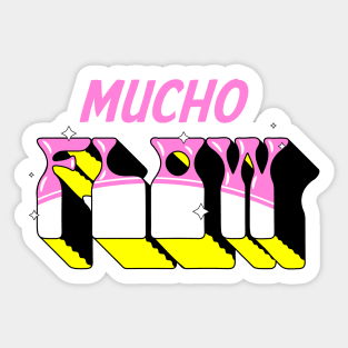 Mucho flow Sticker